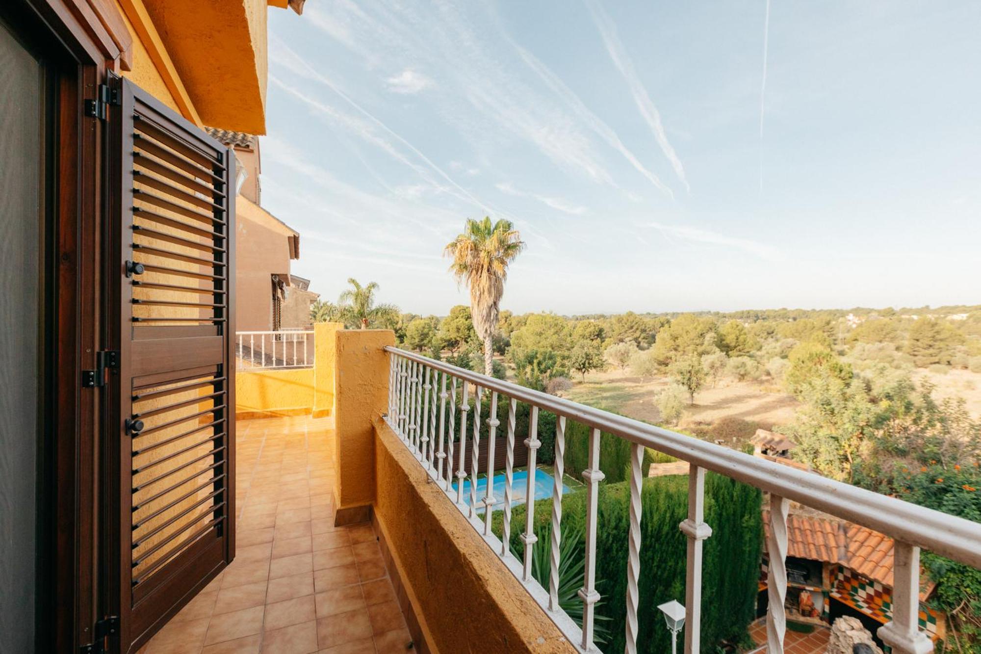 Chalet, Villa Rodeada De Naturaleza Piscina A Doce Klm De Valencia Y 7 Del Aeropuerto المظهر الخارجي الصورة